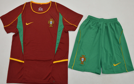 Portugal 1a Equipación 2002 - NIÑOS